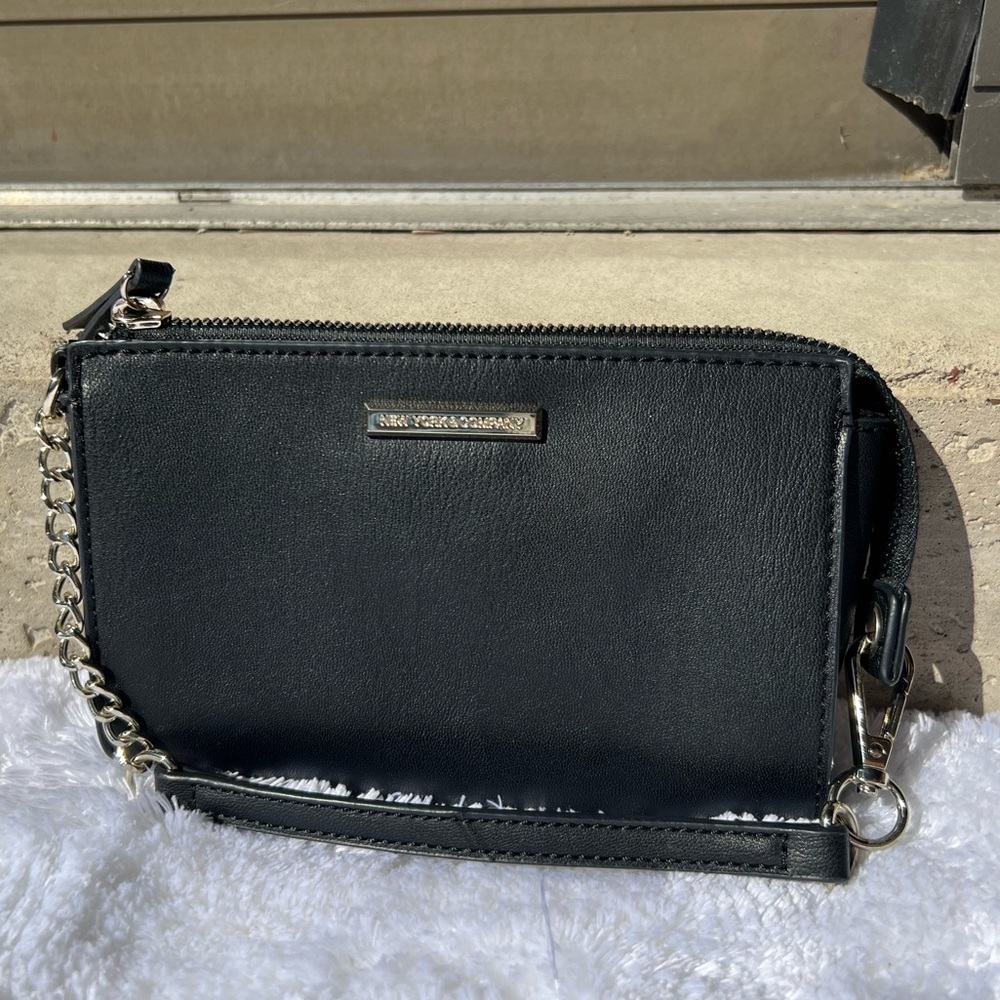 New York & Company black mini shoulder bag - Picture 7 of 11